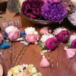 新作! 花咲二又簪