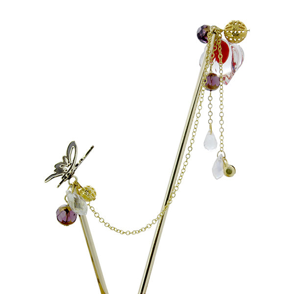 XXXHOLiC」夢現煙管一本簪 (かすう工房・かんざし屋wargo)