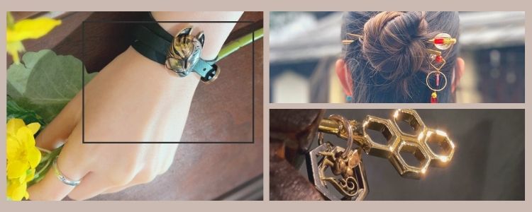 豊富なラインナップからあなた好みのアクセサリーがきっと見つかる!