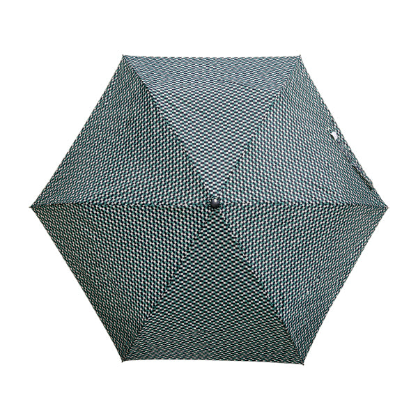 和柄テキスタイル細身折り畳み傘－格子｜和傘・和柄傘の「北斎グラフィック」公式通販